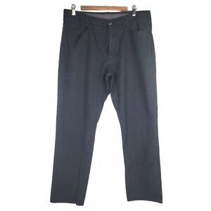 Denver Hayes Men's Stretch 5 Pocket Athletic Chinos Brushed Blue 36x30